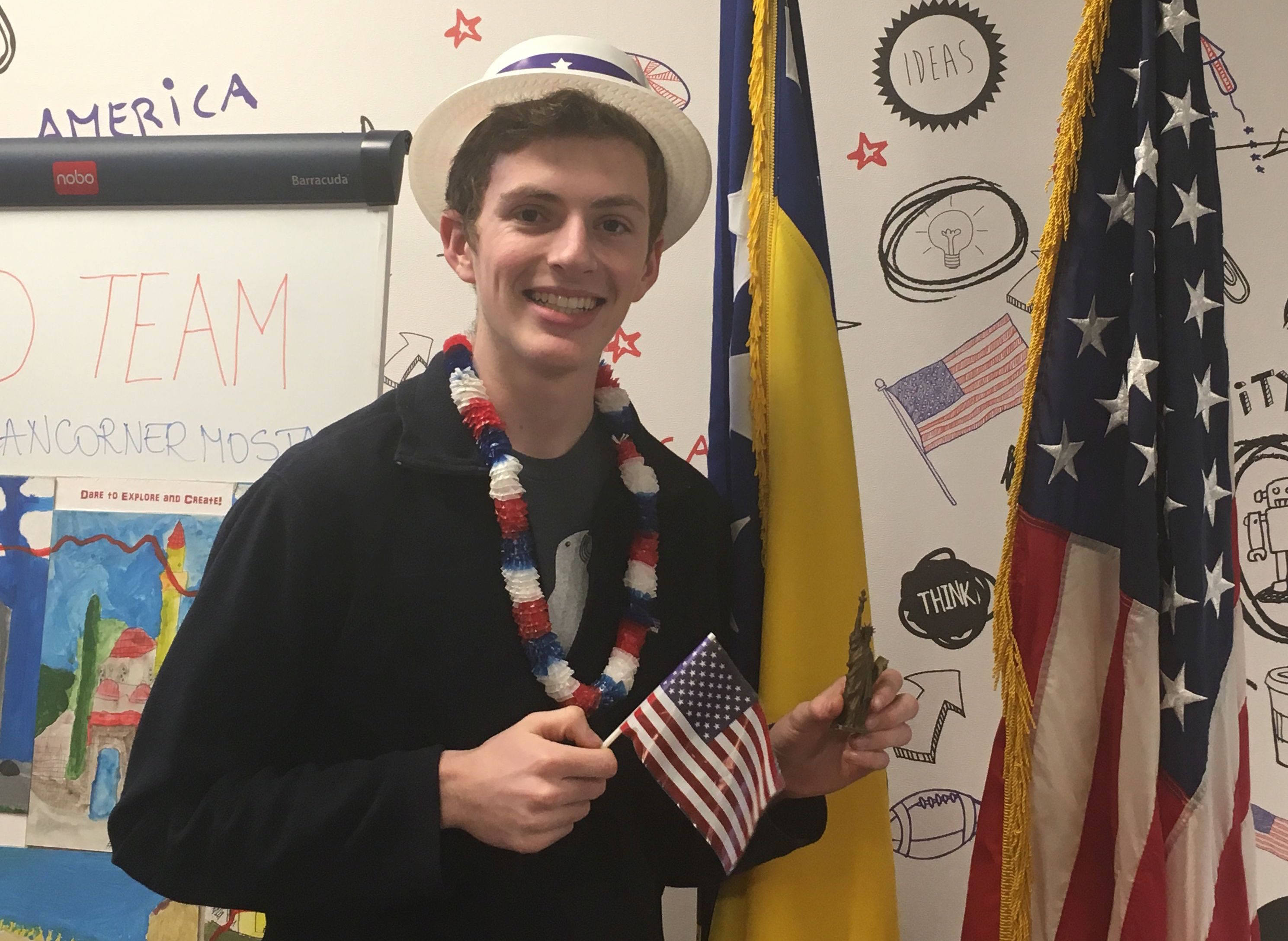 Ben Representing America