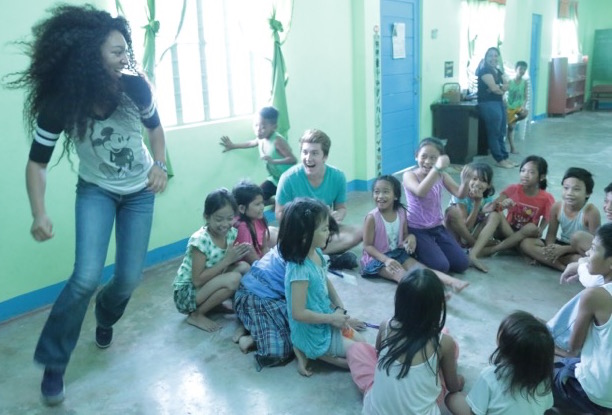 Durowaa Volunteering Running Aasom
