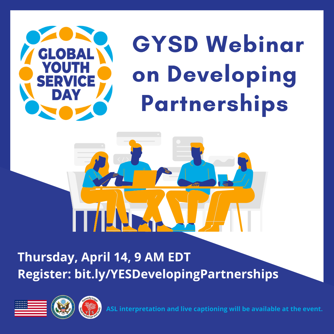Graphic - GYSD Webinar on Developing Partnerships