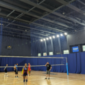 Photo of a volleyball court