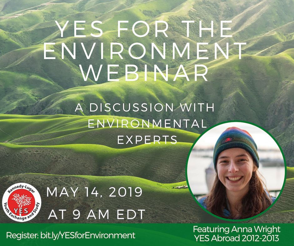 YES for the Environment Webinar YES Abroad (enUS)